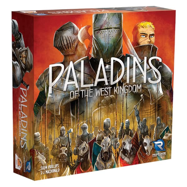 Paladins of the West Kingdom Board Game box cover.