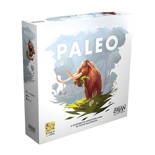 Paleo Board Game Box front.