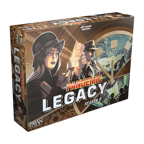 Pandemic Legacy Season 0 Board Game front of box.