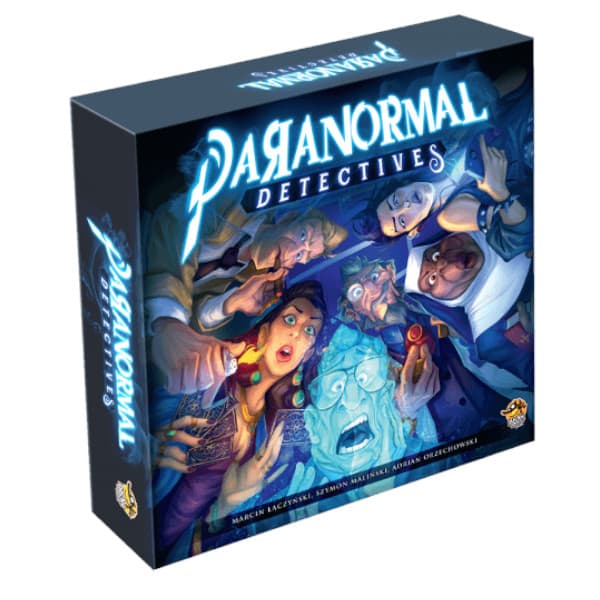 Paranormal Detectives Board Game Box Cover.