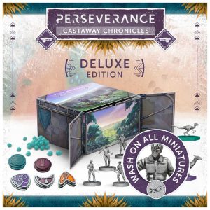 Perseverance Deluxe Kickstarter Edition with Washed Miniatures box cover.