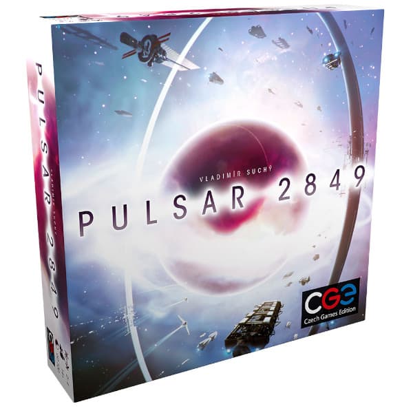 Pulsar 2849 Board Game box cover.