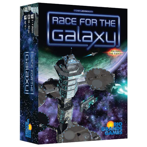 Race for the Galaxy 2nd Edition Box cover.