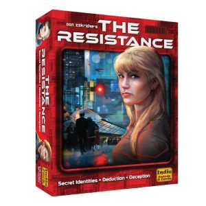 Resistance Board Game box cover.