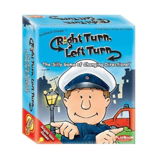 Right Turn Left Turn Game box cover.