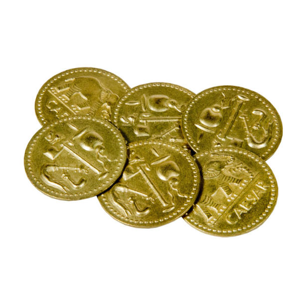 Roman Themed Gaming Coins 35mm Broken Token.