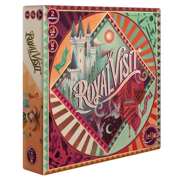 Royal Visit Board Game Box Cover.