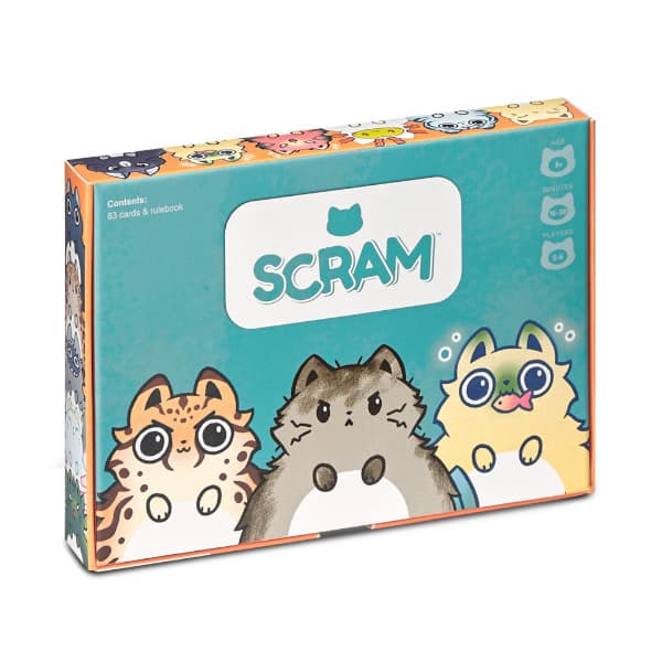 Scram game box cover.