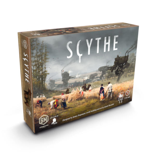 Scythe Board Game game box.