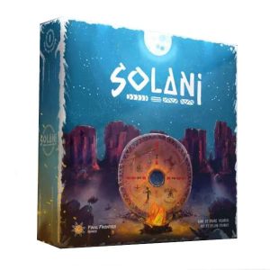 Solani Board Game Kickstarter Edition box cover.