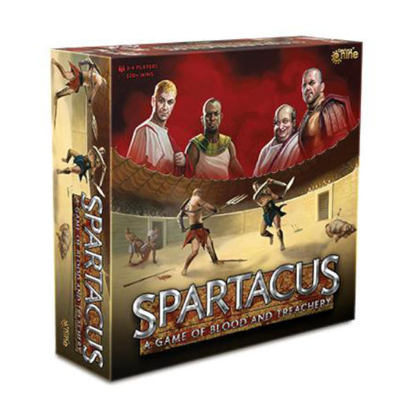 Spartacus Board Game front of box.