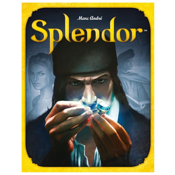 Splendor Board Game box cover.