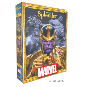 Marvel Splendor Board Game box cover.