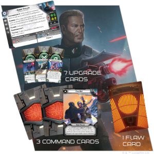 Star Wars Legion Agent Kallus Commander Expansion component spread.