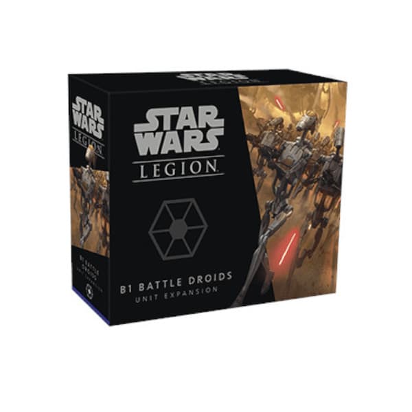 Star Wars Legion B1 Battle Droids Unit Expansion Box Cover.