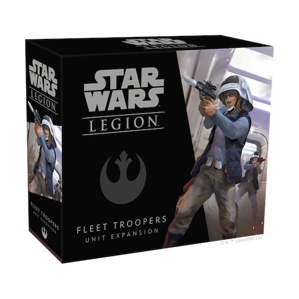 Star Wars Legion Fleet Troopers Unit Expansion box cover.