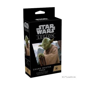 Star Wars Legion Grand Master Yoda Commander Expansion box cover.
