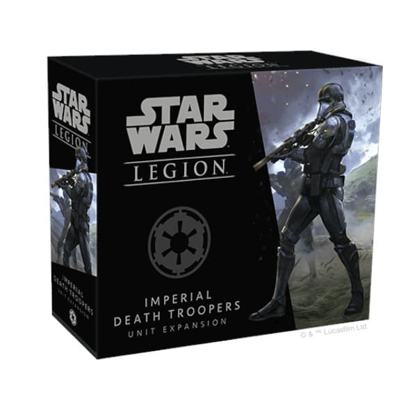 Star Wars Legion Imperial Death Troopers Unit Expansion Cover.