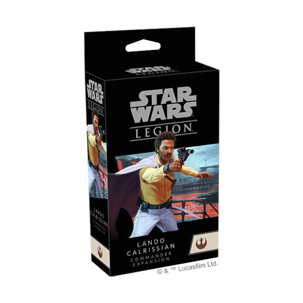 Star Wars Legion Lando Calrissian Commander Expansion box cover.