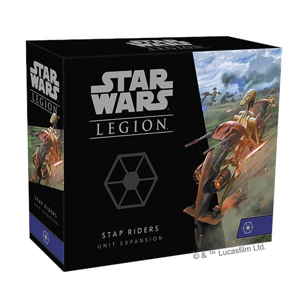 Star Wars Legion STAP Riders Unit Expansion Box Cover.