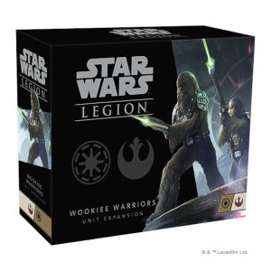 Star Wars Legion Wookiee Warriors Unit Expansion box cover.