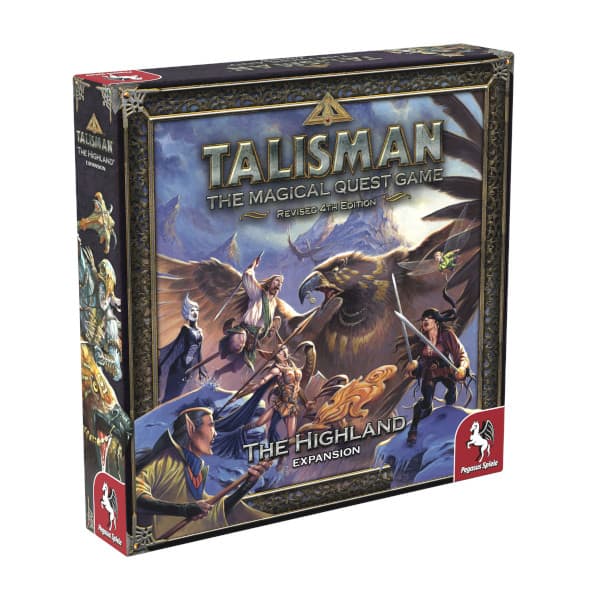 Talisman the Highland Expansion 4th Edition box cover.