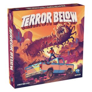 Terror Below Board Game box cover.