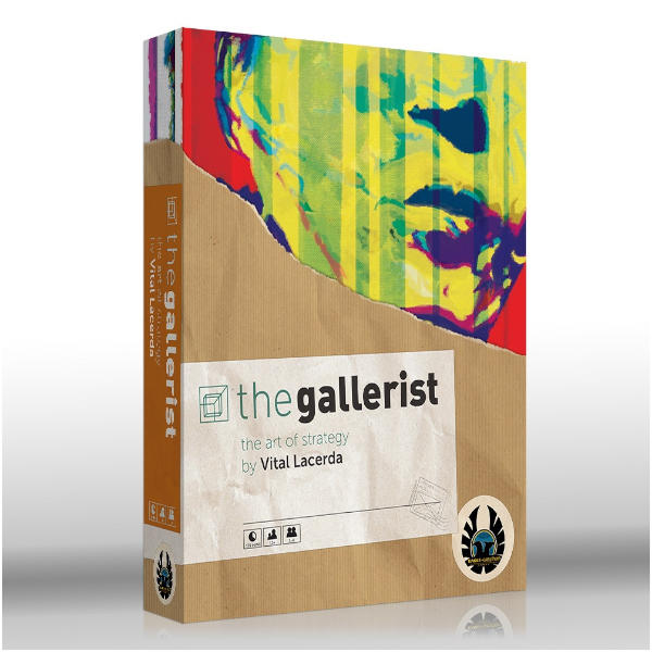 The Gallerist Board Game Complete Edition box cover.
