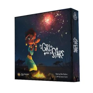 The Girl Who Made the Stars board game Kickstarter Edition box cover.