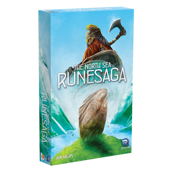 The North Sea Runesaga Board Game Expansion box cover.
