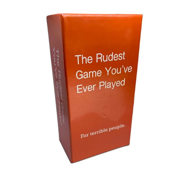 The Rudest Game You've Ever Played box cover.