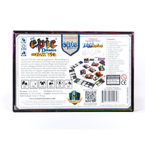 Tiny Epic Defenders – Gioco Da Tavolo Cooperativo In Italiano Per 1-4 Giocatori, Durata 30 Min, Edizione Italiana