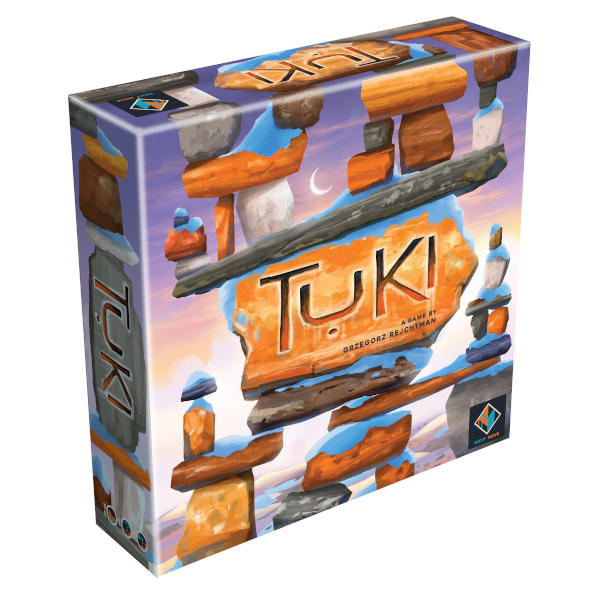 Tuki Board Game front of box.