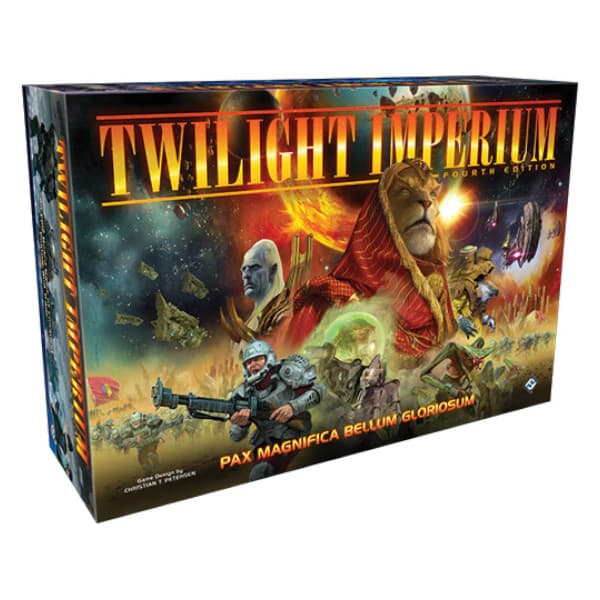 Twilight Imperium 4th Edition Board Game box cover.
