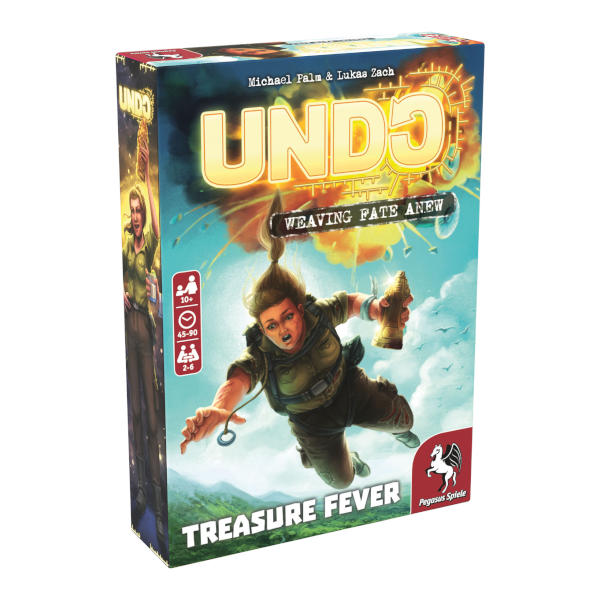 Undo Treasure Fever front of box.