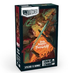 Unmatched Little Red Riding Hood vs Beowulf box cover.
