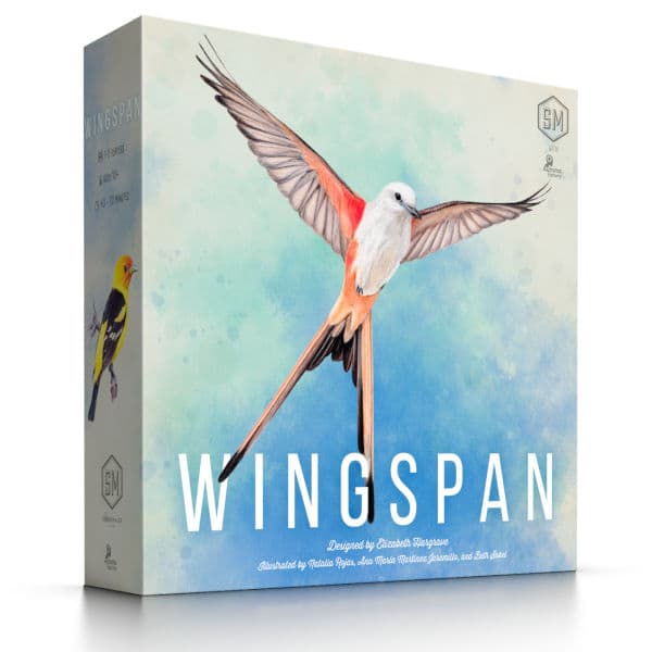 Wingspan Board Game Box Cover.