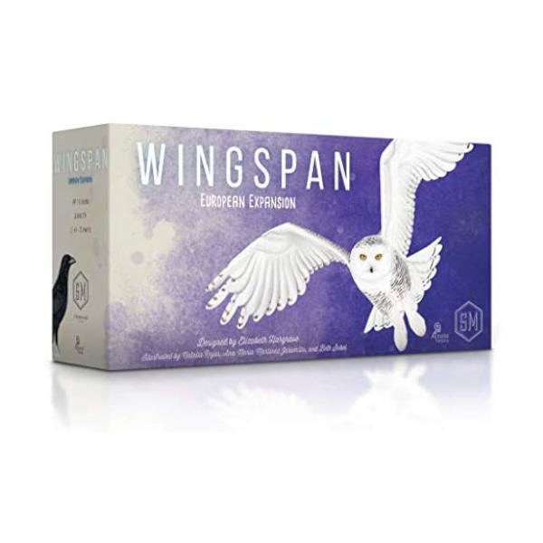 Wingspan European Expansion box cover.