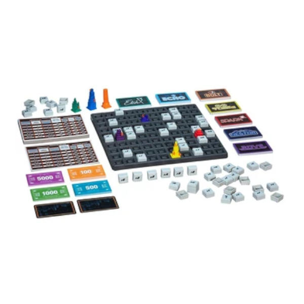 Acquire Board Game components.