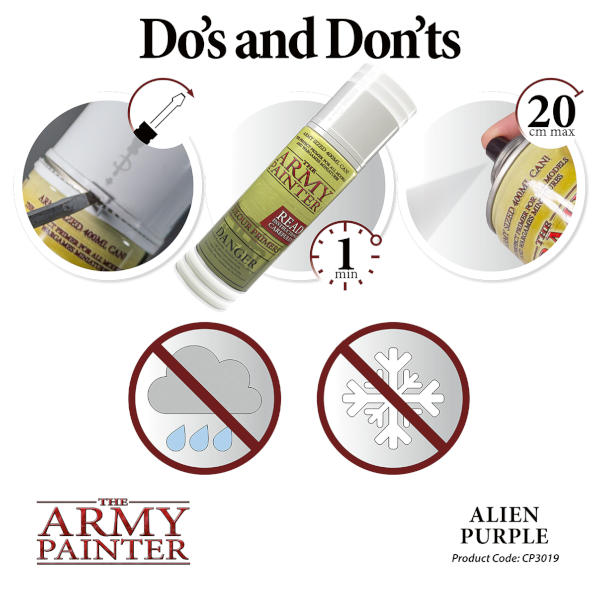 Army Painter Alien Purple Colour Primer