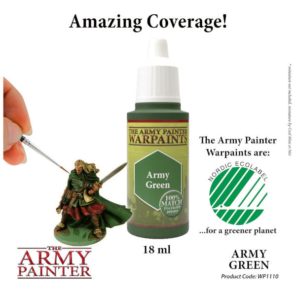 Army Painter Army Green Warpaint