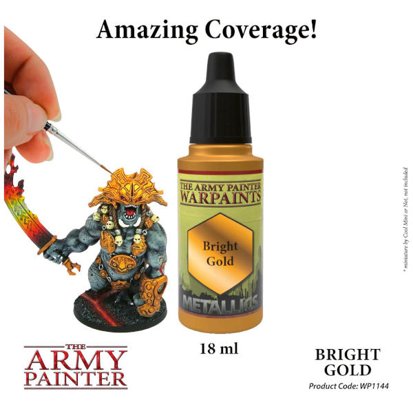 Army Painter Bright Gold Warpaint (Metallic)