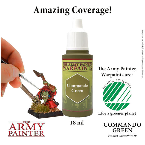 Army Painter Commando Green Warpaint