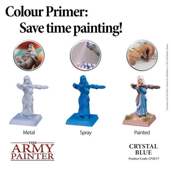 Army Painter Crystal Blue Colour Primer