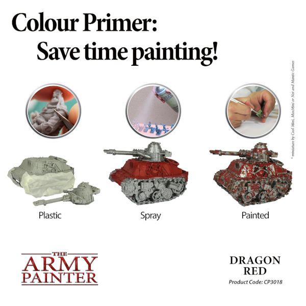 Army Painter Dragon Red Colour Primer