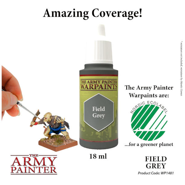 Army Painter Field Grey Warpaint.