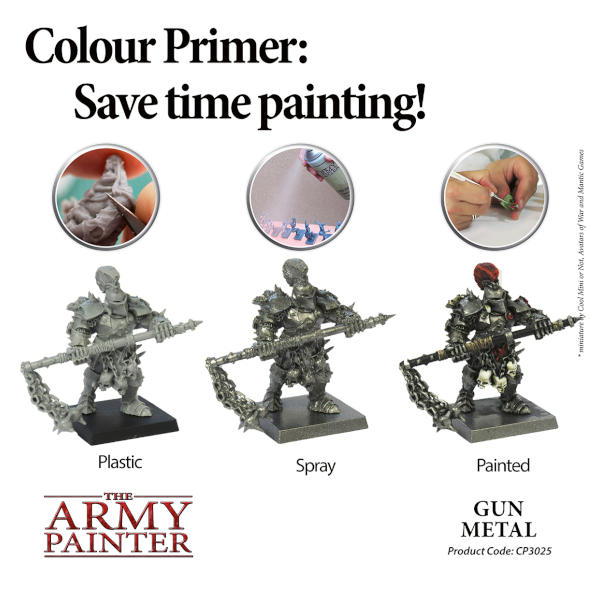 Army Painter Gun Metal Colour Primer