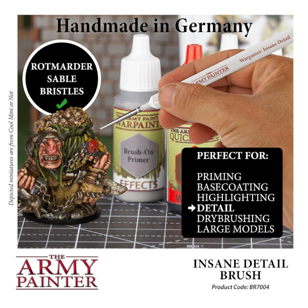 Army Painter Insane Detail Brush (Wargamer)