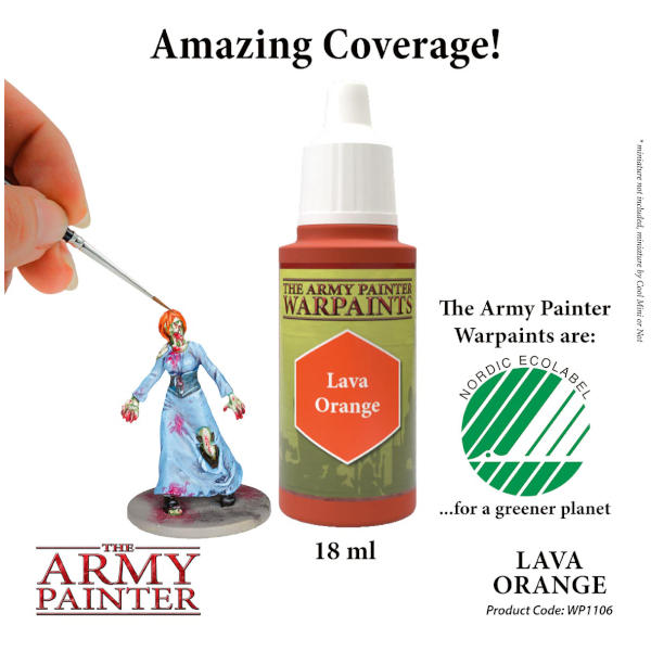 Army Painter Lava Orange Warpaint