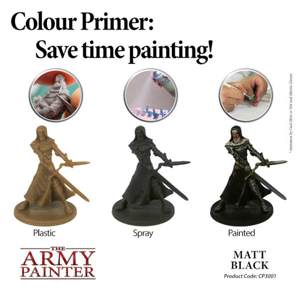 Army Painter Matt Black Primer.